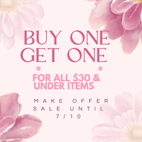 2023 Sale Buy One Get for‎ anything $30 and under. - Picture 1 of 1